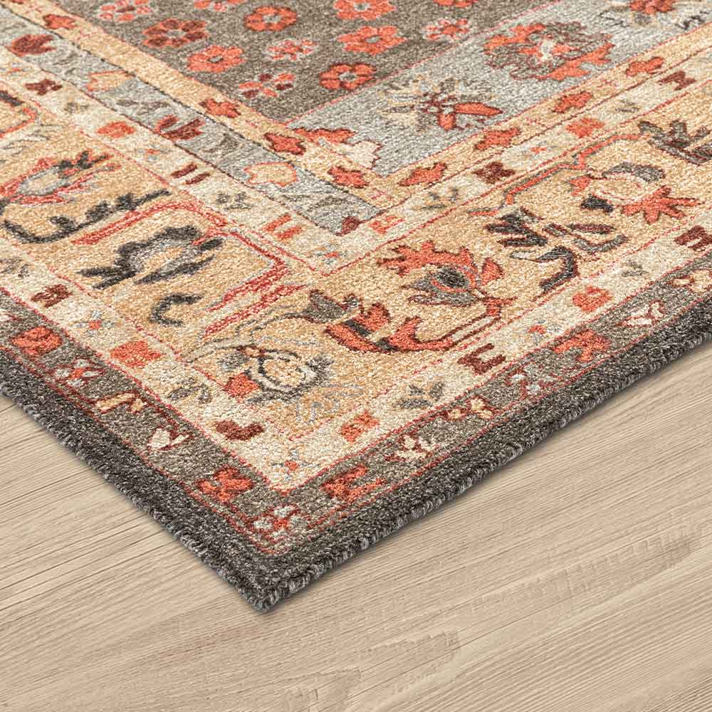Hand‑Tufted Wool & Viscose Rug (8 x 5 ft )