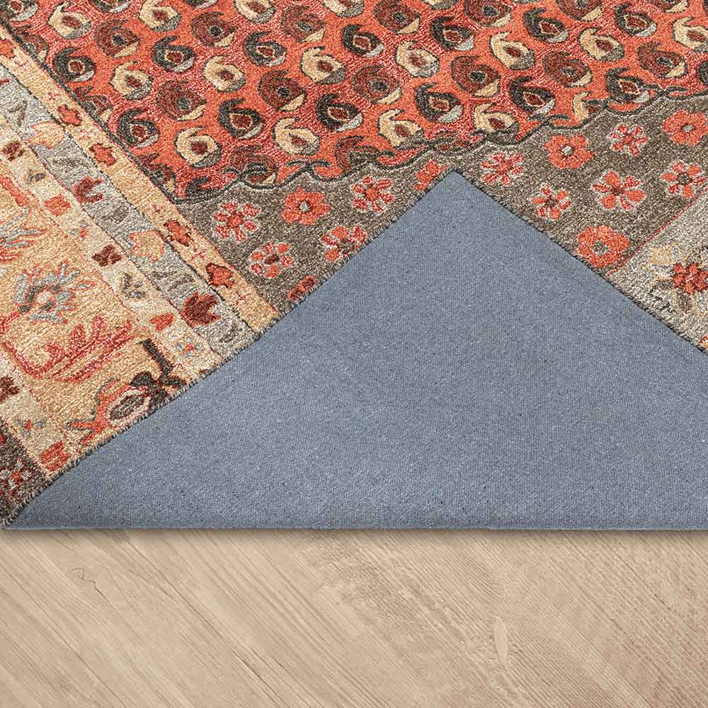 Hand‑Tufted Wool & Viscose Rug (8 x 5 ft )