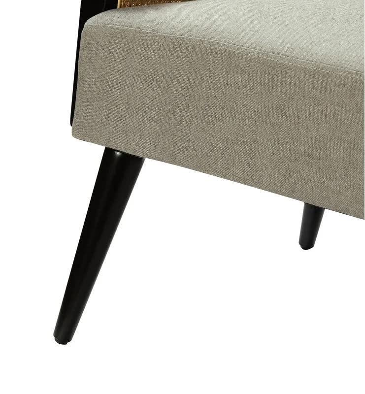 Royal Rattan Woven Armchair  with Elegant Design