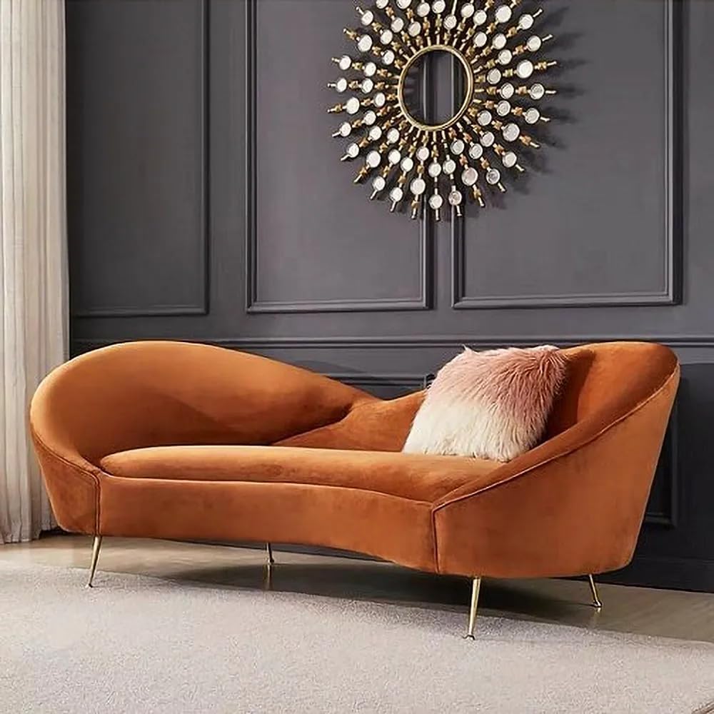 Sheesham Wood Chesterfield Sofa | 3-Seater Couch & Chaise Lounge for Living Room