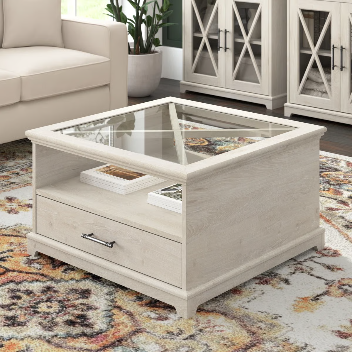 Modern Wooden Coffee Table for Living Room