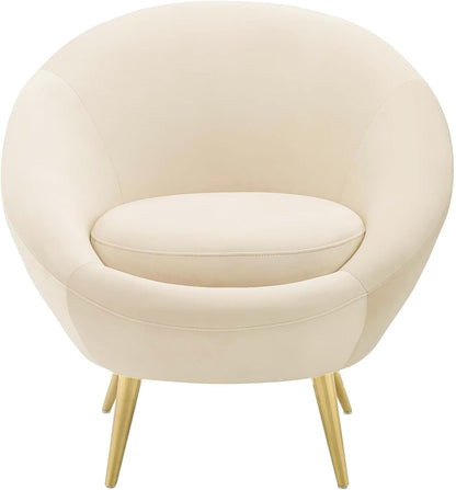 Comfy Modern Accent Armchair – Upholstered Chair for Living Room
