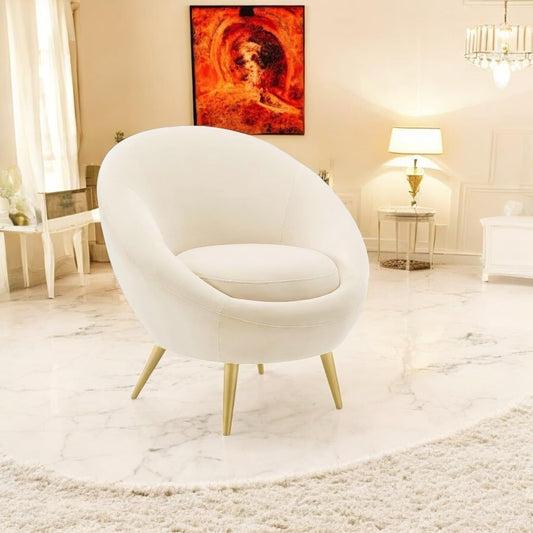 Comfy Modern Accent Armchair – Upholstered Chair for Living Room