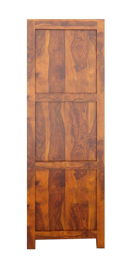 Victoria Solid Wood Kitchen Cabinet – Multipurpose Wooden Storage for Bedroom, Living Room, Study &amp; Bar | Bookshelf with Honey Matte Finish