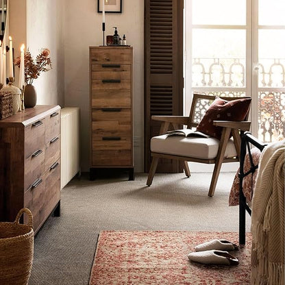 Ultra-Soft Bronx Wood-Effect Accent Arm Chair for Home