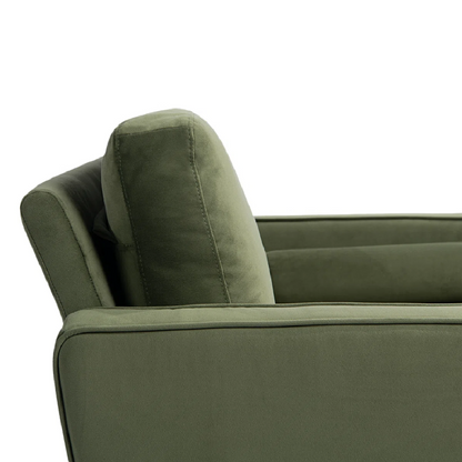arm chair in green color