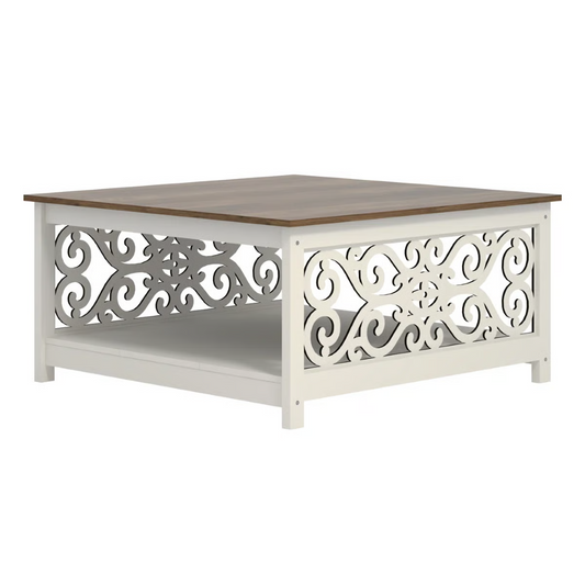 Modern Coffee Table with Storage for Living Room
