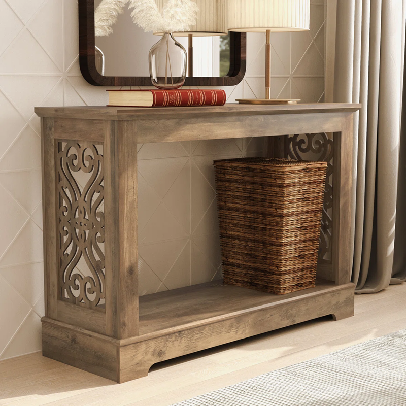 42-Inch Wooden Console Table